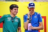 GP MONACO, (L to R): Lance Stroll (CDN) Aston Martin F1 Team e Esteban Ocon (FRA) Alpine F1 Team on the drivers parade.
29.05.2022. Formula 1 World Championship, Rd 7, Monaco Grand Prix, Monte Carlo, Monaco, Gara Day.
 - www.xpbimages.com, EMail: requests@xpbimages.com © Copyright: Coates / XPB Images