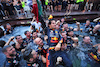 GP MONACO, Red Bull Racing celebrate race victory for Sergio Perez (MEX) Red Bull Racing at the Red Bull Energy Station pool.
29.05.2022. Formula 1 World Championship, Rd 7, Monaco Grand Prix, Monte Carlo, Monaco, Gara Day.
- www.xpbimages.com, EMail: requests@xpbimages.com © Copyright: Price / XPB Images