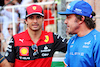 GP MONACO, Fernando Alonso (ESP) Alpine F1 Team e Carlos Sainz Jr (ESP) Ferrari on the drivers parade.
29.05.2022. Formula 1 World Championship, Rd 7, Monaco Grand Prix, Monte Carlo, Monaco, Gara Day.
 - www.xpbimages.com, EMail: requests@xpbimages.com © Copyright: Coates / XPB Images