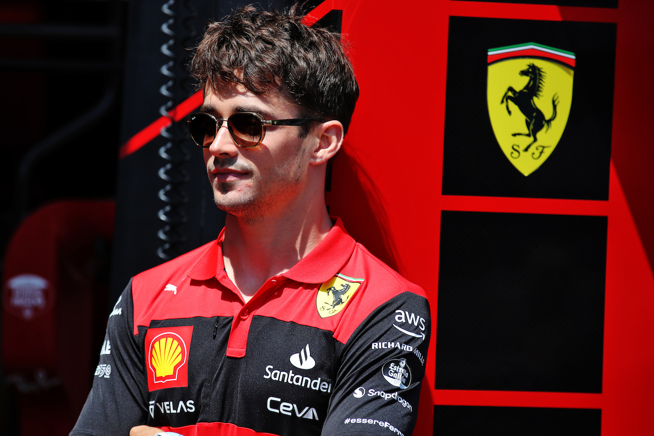 GP MONACO, Charles Leclerc (MON) Ferrari.
26.05.2022. Formula 1 World Championship, Rd 7, Monaco Grand Prix, Monte Carlo, Monaco, Practice Day.
 - www.xpbimages.com, EMail: requests@xpbimages.com © Copyright: Coates / XPB Images