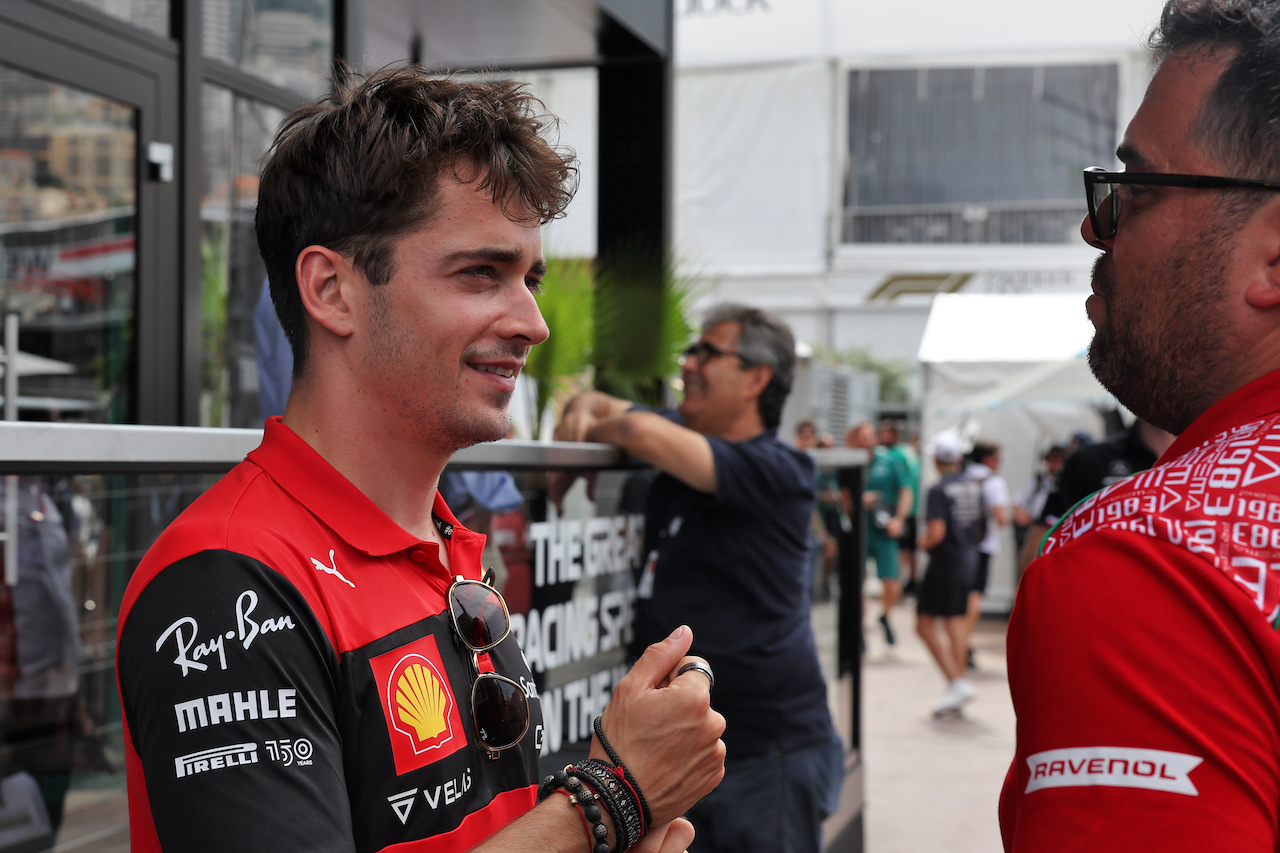 GP MONACO, Charles Leclerc (MON) Ferrari.
26.05.2022. Formula 1 World Championship, Rd 7, Monaco Grand Prix, Monte Carlo, Monaco, Practice Day.
- www.xpbimages.com, EMail: requests@xpbimages.com © Copyright: Bearne / XPB Images
