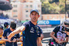GP MONACO, Nicholas Latifi (CDN) Williams Racing plays golf in the pits.
26.05.2022. Formula 1 World Championship, Rd 7, Monaco Grand Prix, Monte Carlo, Monaco, Practice Day.
- www.xpbimages.com, EMail: requests@xpbimages.com © Copyright: Bearne / XPB Images