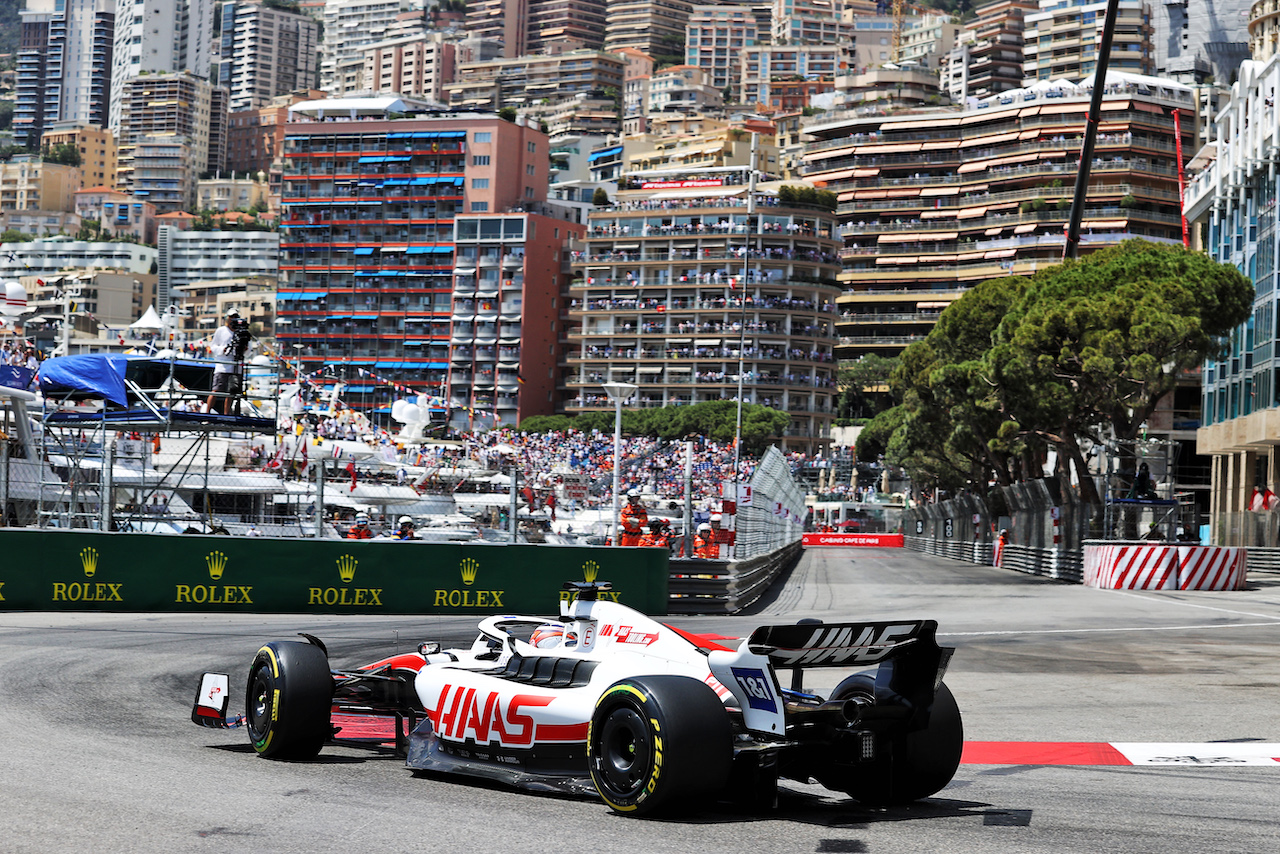 GP MONACO, Kevin Magnussen (DEN) Haas VF-22.
28.05.2022. Formula 1 World Championship, Rd 7, Monaco Grand Prix, Monte Carlo, Monaco, Qualifiche Day.
- www.xpbimages.com, EMail: requests@xpbimages.com © Copyright: Moy / XPB Images