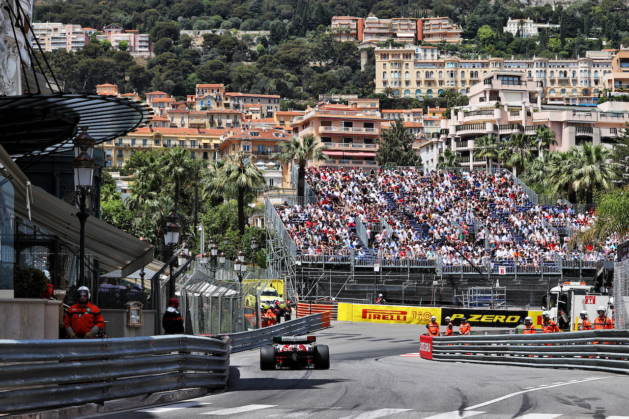 GP MONACO, Valtteri Bottas (FIN) Alfa Romeo F1 Team C42.
28.05.2022. Formula 1 World Championship, Rd 7, Monaco Grand Prix, Monte Carlo, Monaco, Qualifiche Day.
- www.xpbimages.com, EMail: requests@xpbimages.com © Copyright: Moy / XPB Images