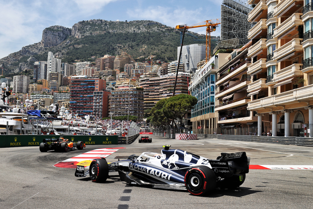 GP MONACO, Yuki Tsunoda (JPN) AlphaTauri AT03.
28.05.2022. Formula 1 World Championship, Rd 7, Monaco Grand Prix, Monte Carlo, Monaco, Qualifiche Day.
- www.xpbimages.com, EMail: requests@xpbimages.com © Copyright: Moy / XPB Images