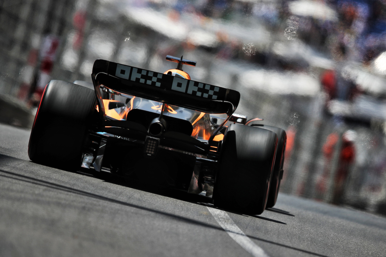 GP MONACO, Daniel Ricciardo (AUS) McLaren MCL36.
28.05.2022. Formula 1 World Championship, Rd 7, Monaco Grand Prix, Monte Carlo, Monaco, Qualifiche Day.
 - www.xpbimages.com, EMail: requests@xpbimages.com © Copyright: Coates / XPB Images
