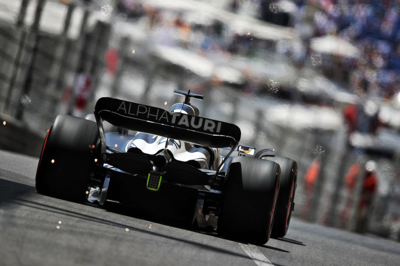GP MONACO, Pierre Gasly (FRA) AlphaTauri AT03.
28.05.2022. Formula 1 World Championship, Rd 7, Monaco Grand Prix, Monte Carlo, Monaco, Qualifiche Day.
 - www.xpbimages.com, EMail: requests@xpbimages.com © Copyright: Coates / XPB Images