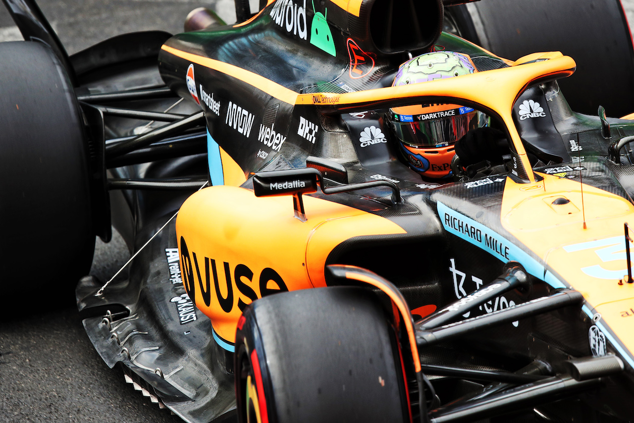 GP MONACO, Daniel Ricciardo (AUS) McLaren MCL36.
28.05.2022. Formula 1 World Championship, Rd 7, Monaco Grand Prix, Monte Carlo, Monaco, Qualifiche Day.
 - www.xpbimages.com, EMail: requests@xpbimages.com © Copyright: Coates / XPB Images
