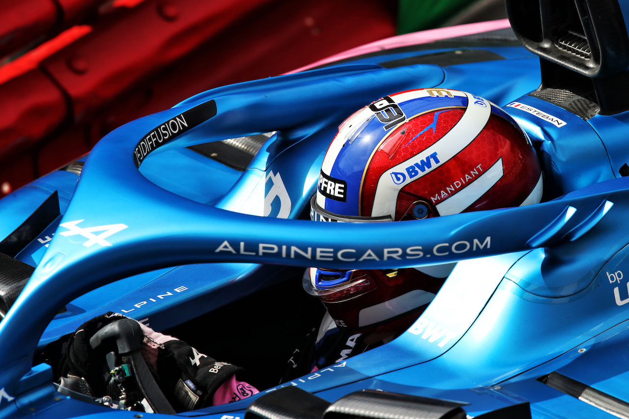 GP MONACO, Esteban Ocon (FRA) Alpine F1 Team A522.
28.05.2022. Formula 1 World Championship, Rd 7, Monaco Grand Prix, Monte Carlo, Monaco, Qualifiche Day.
 - www.xpbimages.com, EMail: requests@xpbimages.com © Copyright: Coates / XPB Images