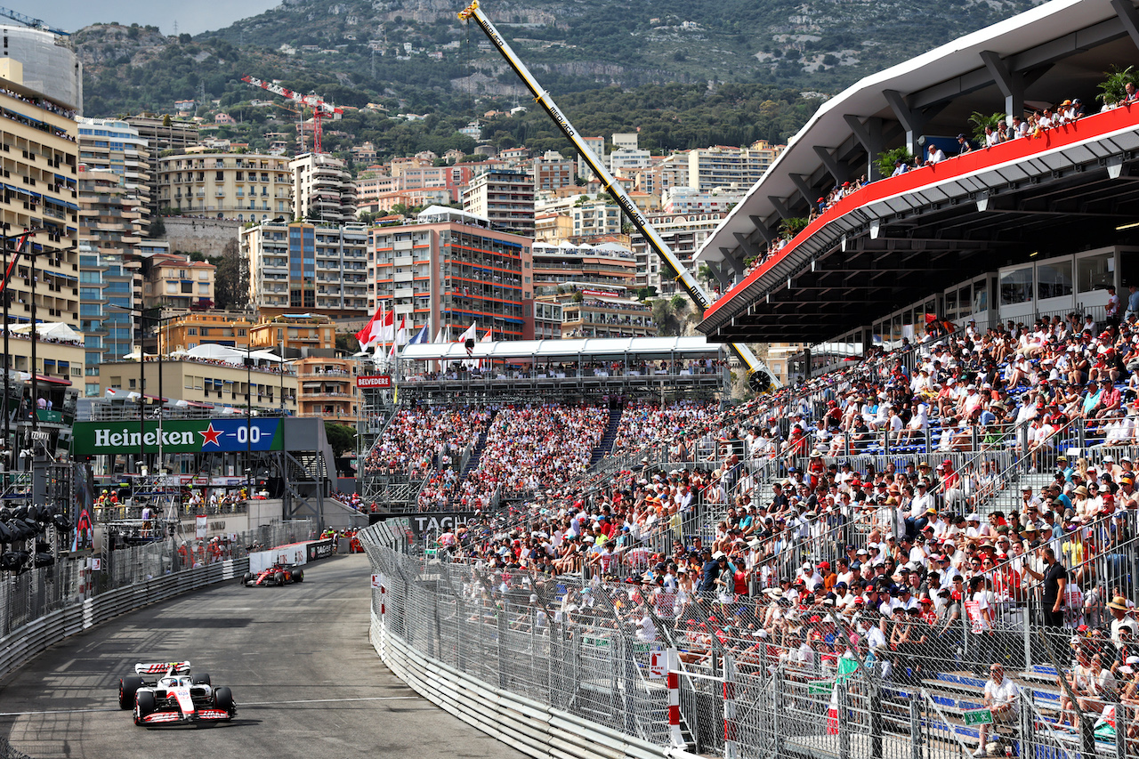 GP MONACO, Mick Schumacher (GER) Haas VF-22.
28.05.2022. Formula 1 World Championship, Rd 7, Monaco Grand Prix, Monte Carlo, Monaco, Qualifiche Day.
- www.xpbimages.com, EMail: requests@xpbimages.com © Copyright: Batchelor / XPB Images
