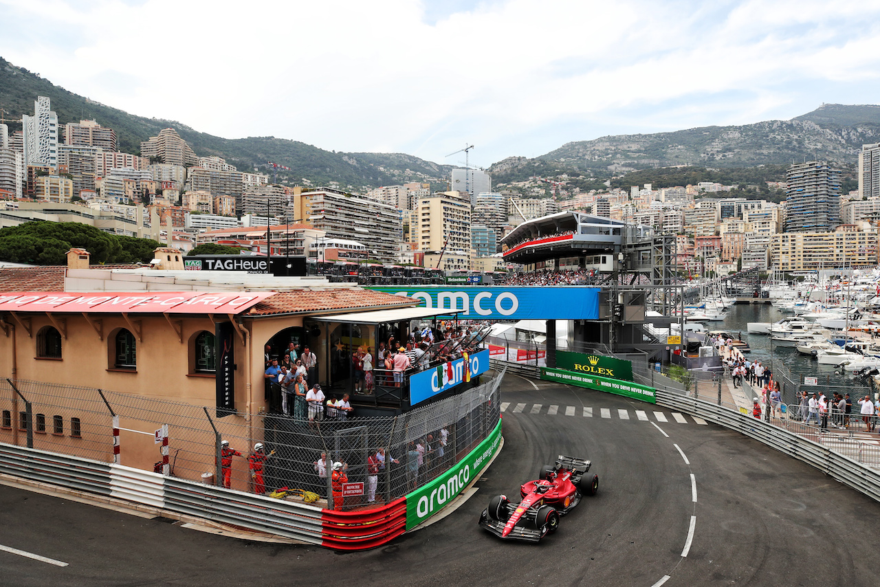 GP MONACO, Charles Leclerc (MON) Ferrari F1-75.
28.05.2022. Formula 1 World Championship, Rd 7, Monaco Grand Prix, Monte Carlo, Monaco, Qualifiche Day.
 - www.xpbimages.com, EMail: requests@xpbimages.com © Copyright: Coates / XPB Images