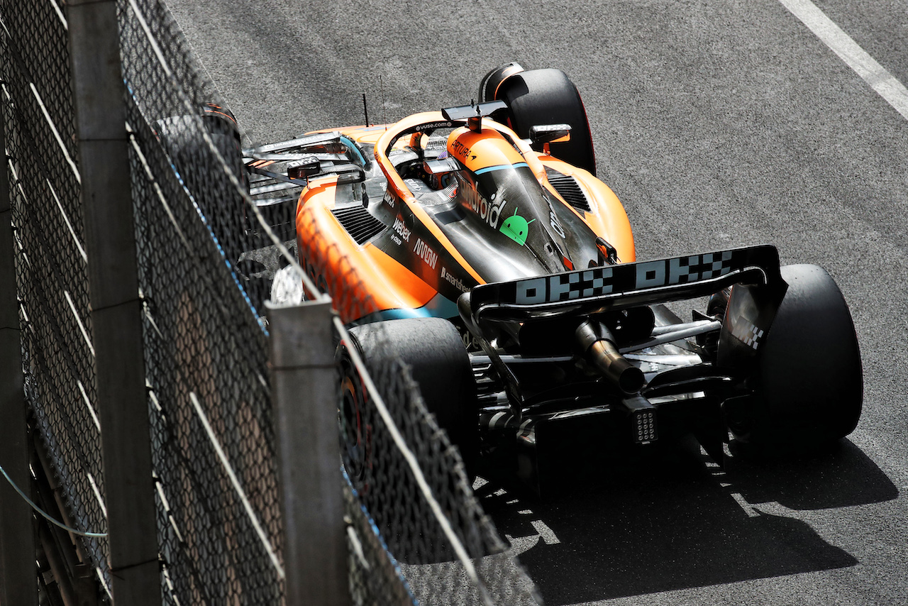 GP MONACO, Daniel Ricciardo (AUS) McLaren MCL36.
28.05.2022. Formula 1 World Championship, Rd 7, Monaco Grand Prix, Monte Carlo, Monaco, Qualifiche Day.
 - www.xpbimages.com, EMail: requests@xpbimages.com © Copyright: Coates / XPB Images