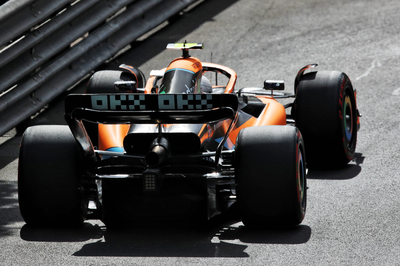 GP MONACO, Lando Norris (GBR) McLaren MCL36.
28.05.2022. Formula 1 World Championship, Rd 7, Monaco Grand Prix, Monte Carlo, Monaco, Qualifiche Day.
 - www.xpbimages.com, EMail: requests@xpbimages.com © Copyright: Coates / XPB Images
