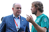 GP MONACO, (L to R): HSH Prince Albert of Monaco (MON) with Sebastian Vettel (GER) Aston Martin F1 Team.
28.05.2022. Formula 1 World Championship, Rd 7, Monaco Grand Prix, Monte Carlo, Monaco, Qualifiche Day.
 - www.xpbimages.com, EMail: requests@xpbimages.com © Copyright: Coates / XPB Images
