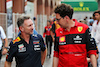 GP MONACO, (L to R): Christian Horner (GBR) Red Bull Racing Team Principal with Mattia Binotto (ITA) Ferrari Team Principal.
28.05.2022. Formula 1 World Championship, Rd 7, Monaco Grand Prix, Monte Carlo, Monaco, Qualifiche Day.
 - www.xpbimages.com, EMail: requests@xpbimages.com © Copyright: Coates / XPB Images