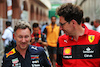 GP MONACO, (L to R): Christian Horner (GBR) Red Bull Racing Team Principal with Mattia Binotto (ITA) Ferrari Team Principal.
28.05.2022. Formula 1 World Championship, Rd 7, Monaco Grand Prix, Monte Carlo, Monaco, Qualifiche Day.
 - www.xpbimages.com, EMail: requests@xpbimages.com © Copyright: Coates / XPB Images