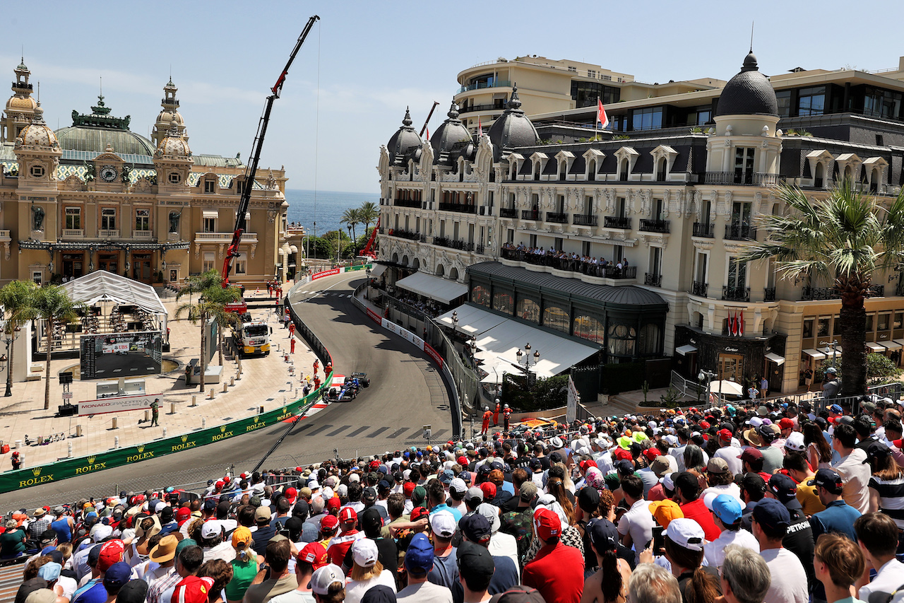 GP MONACO, Alexander Albon (THA) Williams Racing FW44.
27.05.2022. Formula 1 World Championship, Rd 7, Monaco Grand Prix, Monte Carlo, Monaco, Venerdi'.
- www.xpbimages.com, EMail: requests@xpbimages.com © Copyright: Moy / XPB Images
