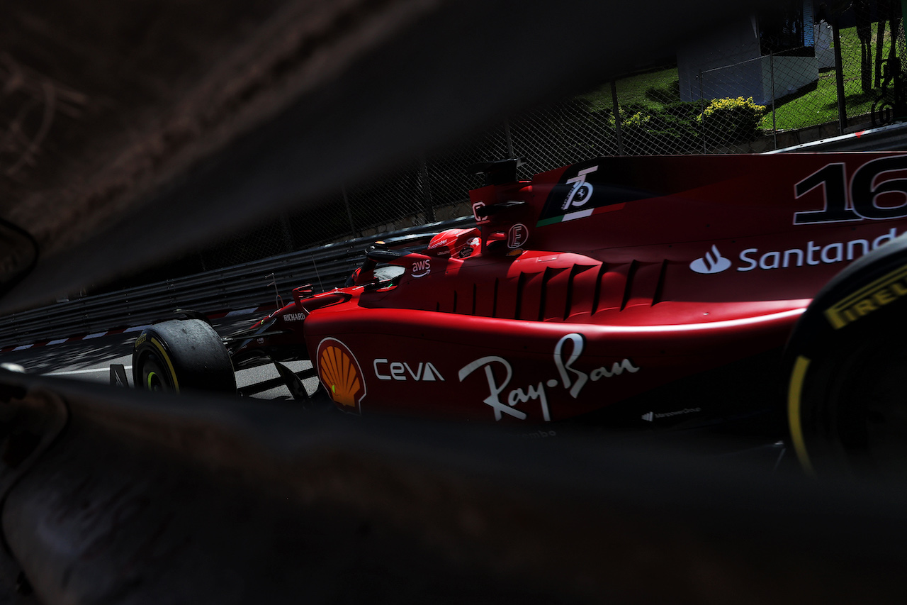 GP MONACO, Charles Leclerc (MON) Ferrari F1-75.
27.05.2022. Formula 1 World Championship, Rd 7, Monaco Grand Prix, Monte Carlo, Monaco, Venerdi'.
- www.xpbimages.com, EMail: requests@xpbimages.com © Copyright: Moy / XPB Images