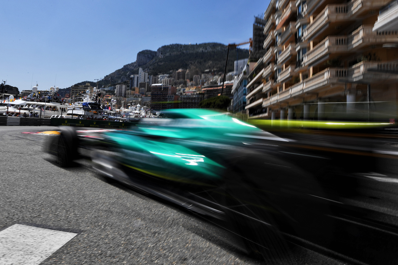 GP MONACO, Sebastian Vettel (GER) Aston Martin F1 Team AMR22.
27.05.2022. Formula 1 World Championship, Rd 7, Monaco Grand Prix, Monte Carlo, Monaco, Venerdi'.
- www.xpbimages.com, EMail: requests@xpbimages.com © Copyright: Price / XPB Images