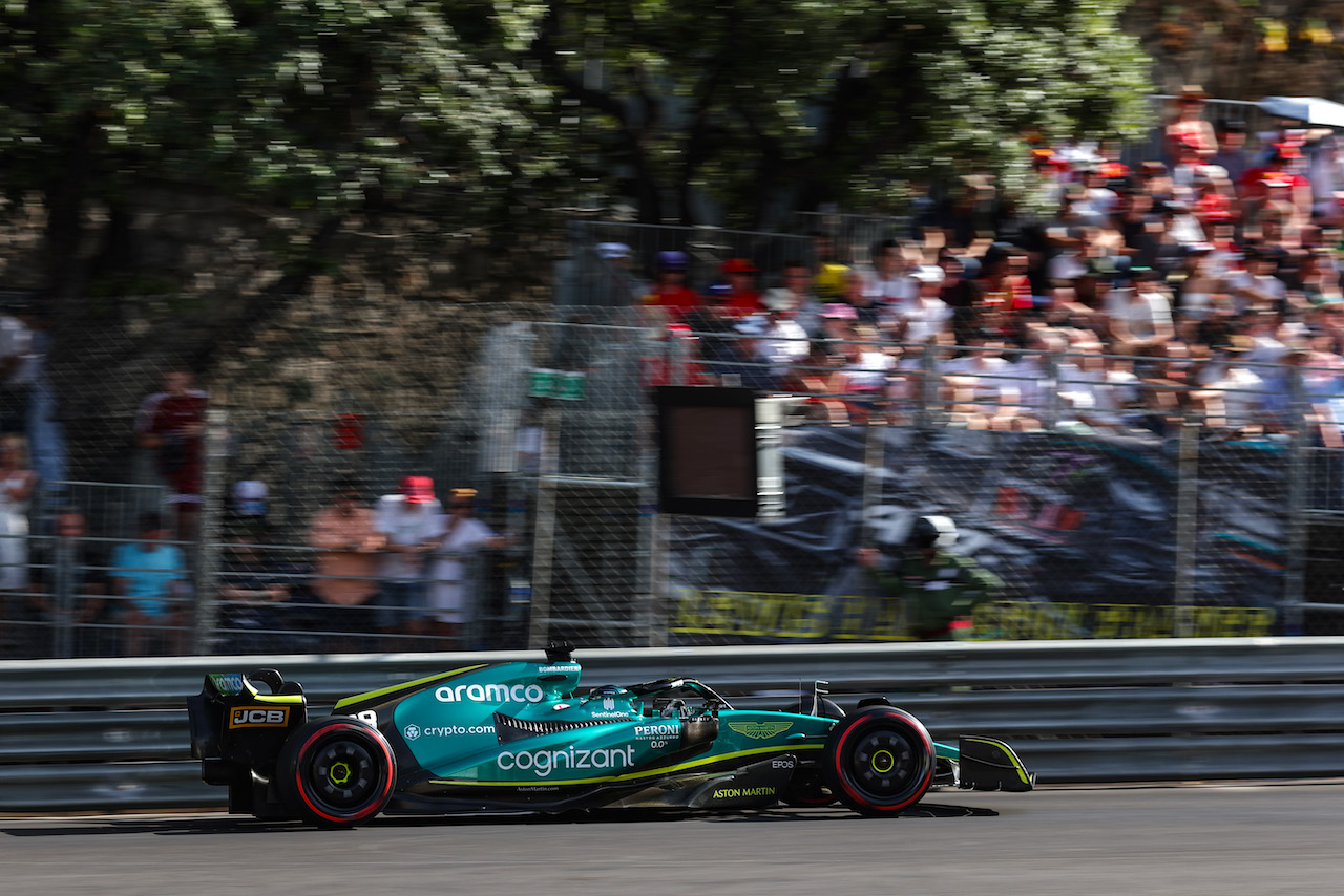 GP MONACO, Lance Stroll (CDN), Aston Martin F1 Team 
27.05.2022. Formula 1 World Championship, Rd 7, Monaco Grand Prix, Monte Carlo, Monaco, Venerdi'.
- www.xpbimages.com, EMail: requests@xpbimages.com © Copyright: Charniaux / XPB Images
