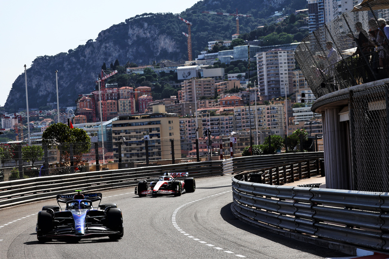 GP MONACO, Nicholas Latifi (CDN) Williams Racing FW44.
27.05.2022. Formula 1 World Championship, Rd 7, Monaco Grand Prix, Monte Carlo, Monaco, Venerdi'.
- www.xpbimages.com, EMail: requests@xpbimages.com © Copyright: Batchelor / XPB Images