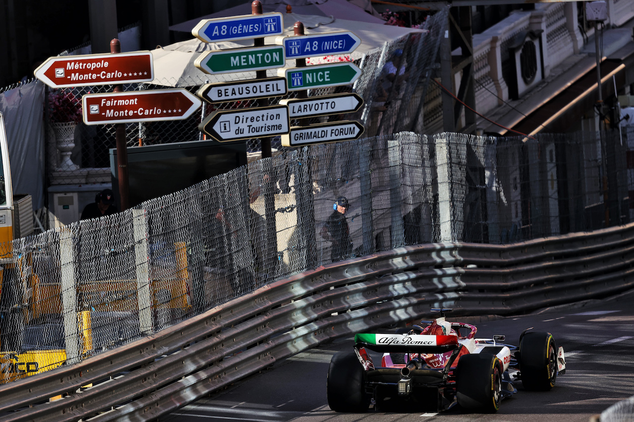 GP MONACO, Valtteri Bottas (FIN) Alfa Romeo F1 Team C42.
27.05.2022. Formula 1 World Championship, Rd 7, Monaco Grand Prix, Monte Carlo, Monaco, Venerdi'.
- www.xpbimages.com, EMail: requests@xpbimages.com © Copyright: Moy / XPB Images