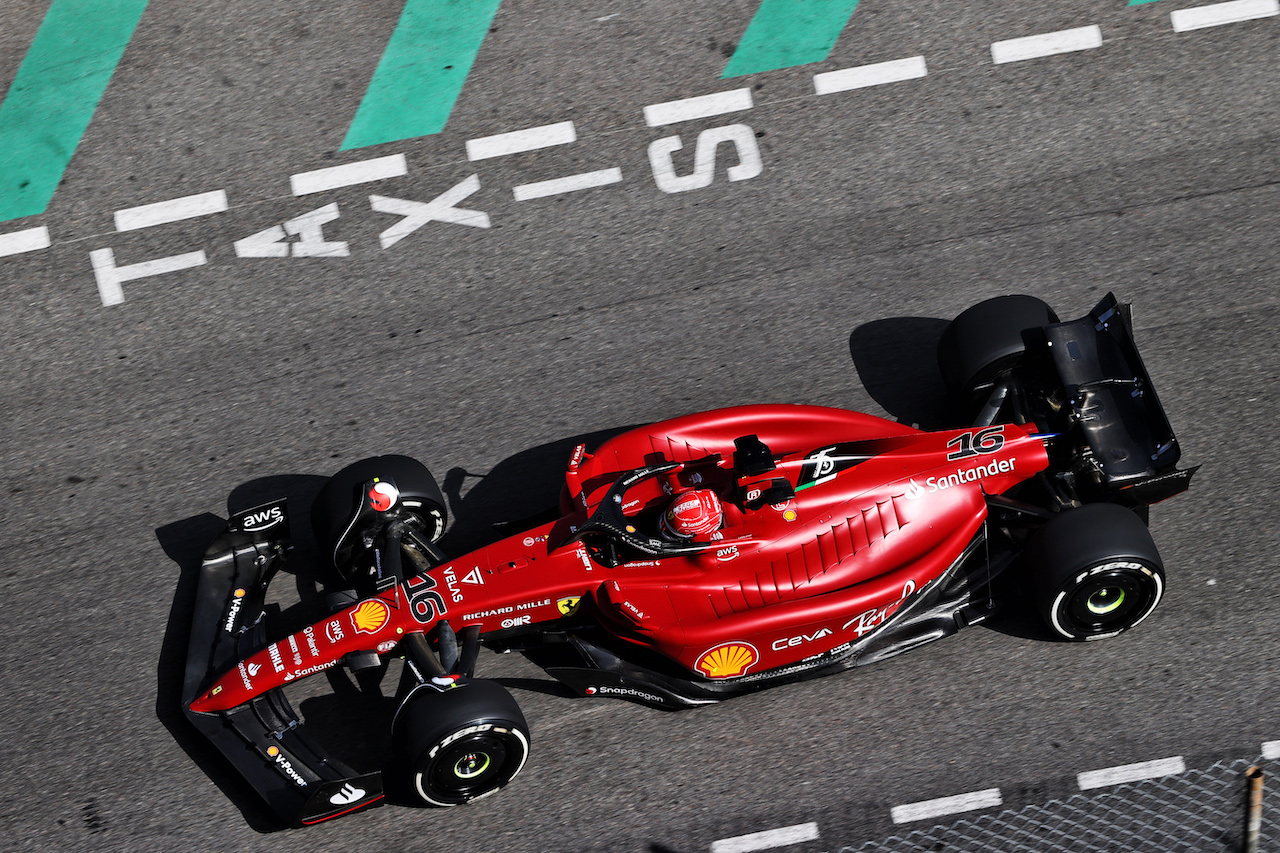 GP MONACO, Charles Leclerc (MON) Ferrari F1-75.
27.05.2022. Formula 1 World Championship, Rd 7, Monaco Grand Prix, Monte Carlo, Monaco, Venerdi'.
- www.xpbimages.com, EMail: requests@xpbimages.com © Copyright: Moy / XPB Images