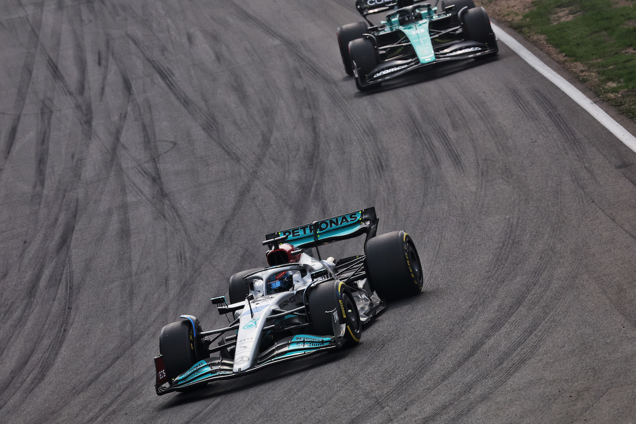GP OLANDA, George Russell (GBR) Mercedes AMG F1 W13.
04.09.2022. Formula 1 World Championship, Rd 14, Dutch Grand Prix, Zandvoort, Netherlands, Gara Day.
- www.xpbimages.com, EMail: requests@xpbimages.com © Copyright: Bearne / XPB Images