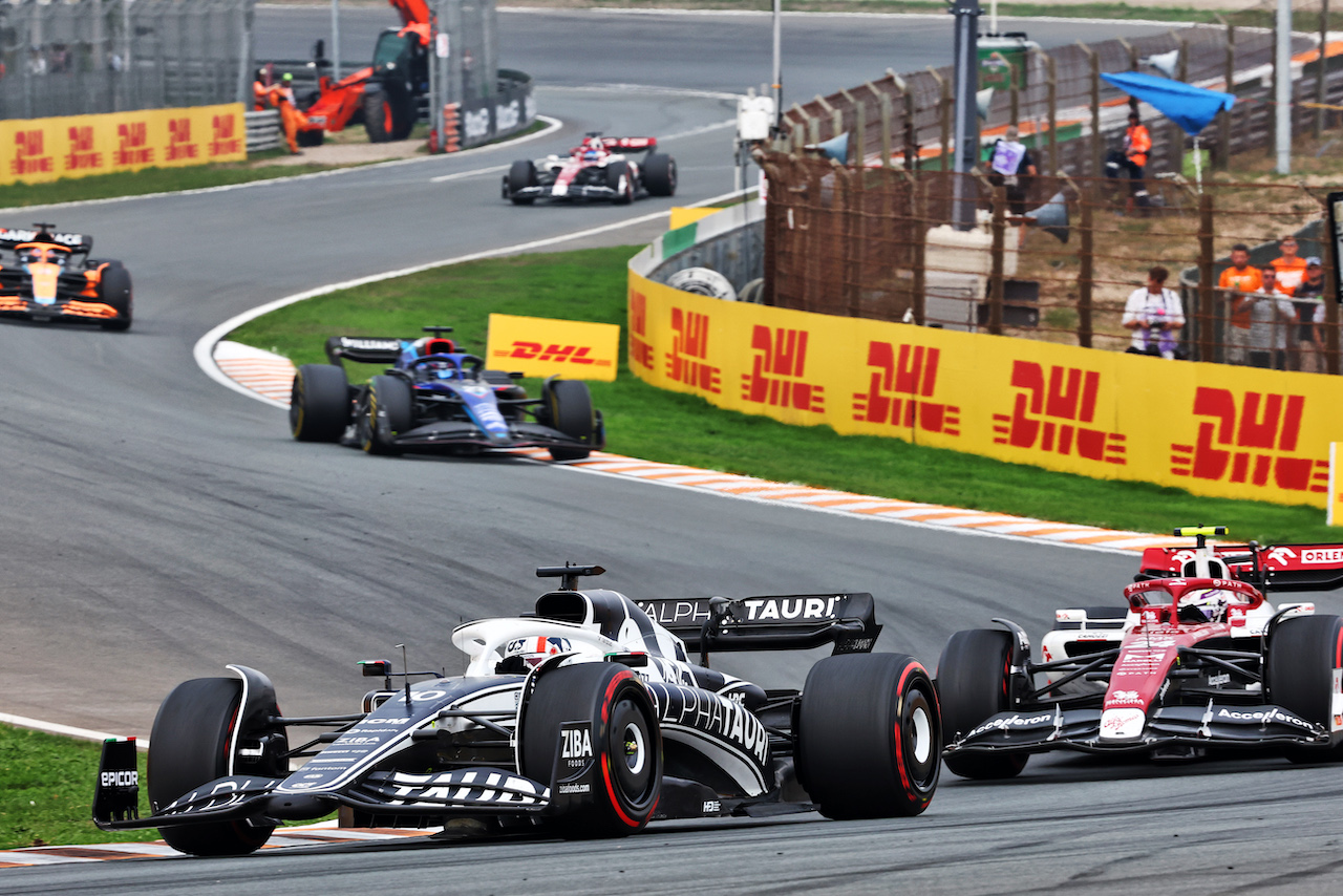 GP OLANDA, Pierre Gasly (FRA) AlphaTauri AT03.
04.09.2022. Formula 1 World Championship, Rd 14, Dutch Grand Prix, Zandvoort, Netherlands, Gara Day.
- www.xpbimages.com, EMail: requests@xpbimages.com © Copyright: Miltenburg / XPB Images