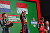 GP OLANDA, The podium (L to R): George Russell (GBR) Mercedes AMG F1, second; Max Verstappen (NLD) Red Bull Racing, vincitore; Charles Leclerc (MON) Ferrari, third.
04.09.2022. Formula 1 World Championship, Rd 14, Dutch Grand Prix, Zandvoort, Netherlands, Gara Day.
- www.xpbimages.com, EMail: requests@xpbimages.com © Copyright: Bearne / XPB Images