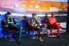 GP OLANDA, (L to R): George Russell (GBR) Mercedes AMG F1; Max Verstappen (NLD) Red Bull Racing; e Charles Leclerc (MON) Ferrari, in the post race FIA Press Conference.
04.09.2022. Formula 1 World Championship, Rd 14, Dutch Grand Prix, Zandvoort, Netherlands, Gara Day.
- www.xpbimages.com, EMail: requests@xpbimages.com © Copyright: XPB Images