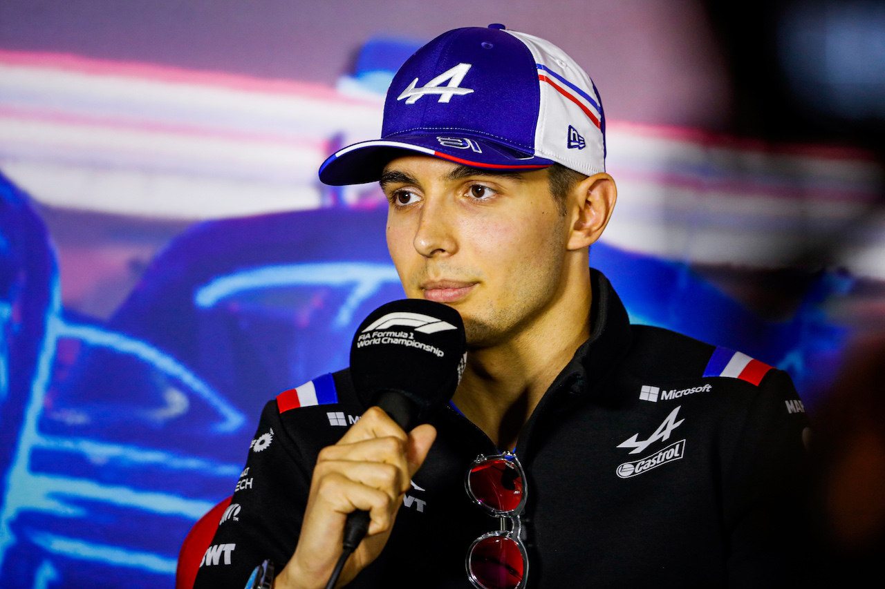 GP OLANDA, Esteban Ocon (FRA) Alpine F1 Team in the FIA Press Conference.
01.09.2022. Formula 1 World Championship, Rd 14, Dutch Grand Prix, Zandvoort, Netherlands, Preparation Day.
- www.xpbimages.com, EMail: requests@xpbimages.com © Copyright: XPB Images