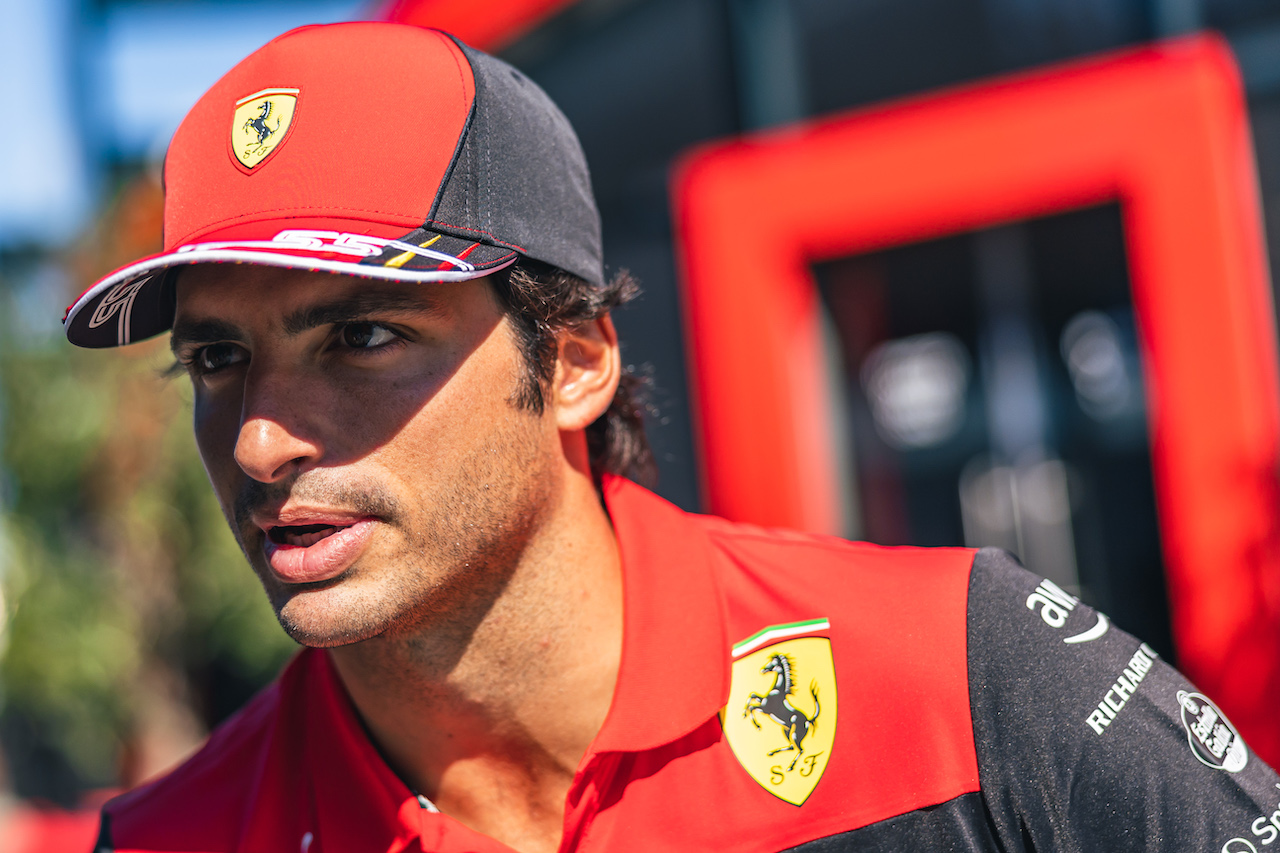 GP OLANDA, Carlos Sainz Jr (ESP) Ferrari.
01.09.2022. Formula 1 World Championship, Rd 14, Dutch Grand Prix, Zandvoort, Netherlands, Preparation Day.
- www.xpbimages.com, EMail: requests@xpbimages.com © Copyright: Bearne / XPB Images