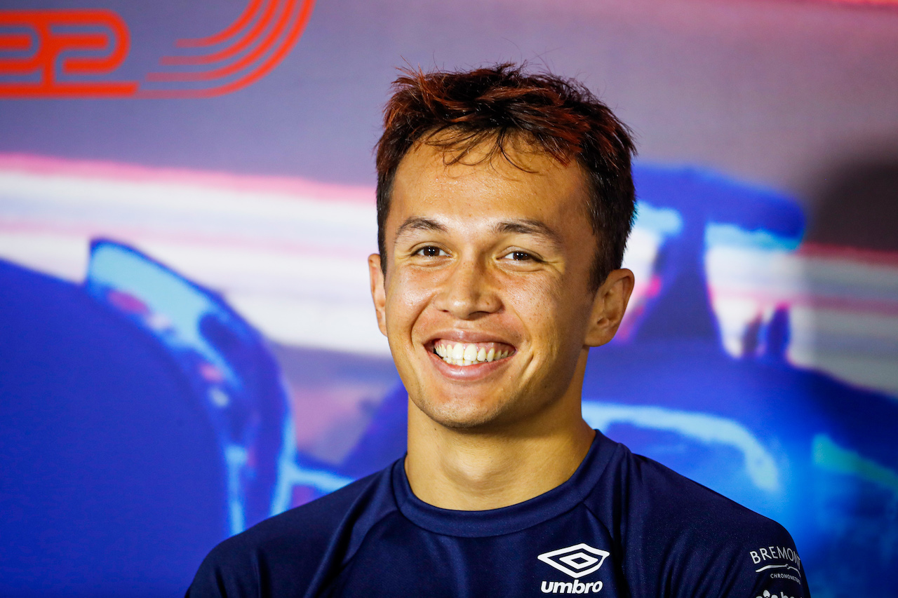 GP OLANDA, Alexander Albon (THA) Williams Racing in the FIA Press Conference.
01.09.2022. Formula 1 World Championship, Rd 14, Dutch Grand Prix, Zandvoort, Netherlands, Preparation Day.
- www.xpbimages.com, EMail: requests@xpbimages.com © Copyright: XPB Images