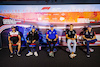 GP OLANDA, (L to R): Valtteri Bottas (FIN) Alfa Romeo F1 Team; Esteban Ocon (FRA) Alpine F1 Team; Mick Schumacher (GER) Haas F1 Team; George Russell (GBR) Mercedes AMG F1; e Max Verstappen (NLD) Red Bull Racing, in the FIA Press Conference.
01.09.2022. Formula 1 World Championship, Rd 14, Dutch Grand Prix, Zandvoort, Netherlands, Preparation Day.
- www.xpbimages.com, EMail: requests@xpbimages.com © Copyright: XPB Images