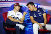GP OLANDA, (L to R): Yuki Tsunoda (JPN) AlphaTauri e Alexander Albon (THA) Williams Racing in the FIA Press Conference.
01.09.2022. Formula 1 World Championship, Rd 14, Dutch Grand Prix, Zandvoort, Netherlands, Preparation Day.
- www.xpbimages.com, EMail: requests@xpbimages.com © Copyright: XPB Images