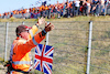 GP OLANDA, Circuit Atmosfera - an enthisastic marshal.
03.09.2022. Formula 1 World Championship, Rd 14, Dutch Grand Prix, Zandvoort, Netherlands, Qualifiche Day.
 - www.xpbimages.com, EMail: requests@xpbimages.com © Copyright: Coates / XPB Images