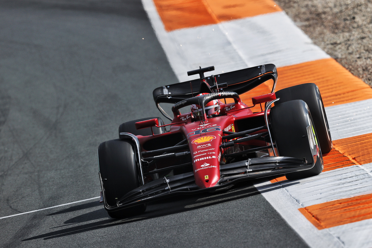GP OLANDA, Charles Leclerc (MON) Ferrari F1-75.
02.09.2022. Formula 1 World Championship, Rd 14, Dutch Grand Prix, Zandvoort, Netherlands, Practice Day.
- www.xpbimages.com, EMail: requests@xpbimages.com © Copyright: Moy / XPB Images