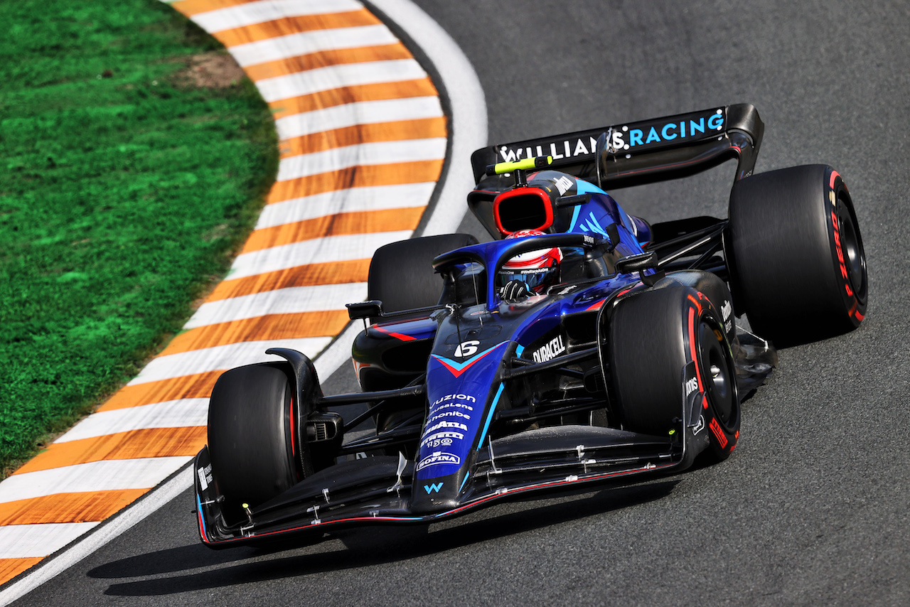 GP OLANDA, Nicholas Latifi (CDN) Williams Racing FW44.
02.09.2022. Formula 1 World Championship, Rd 14, Dutch Grand Prix, Zandvoort, Netherlands, Practice Day.
- www.xpbimages.com, EMail: requests@xpbimages.com © Copyright: Moy / XPB Images