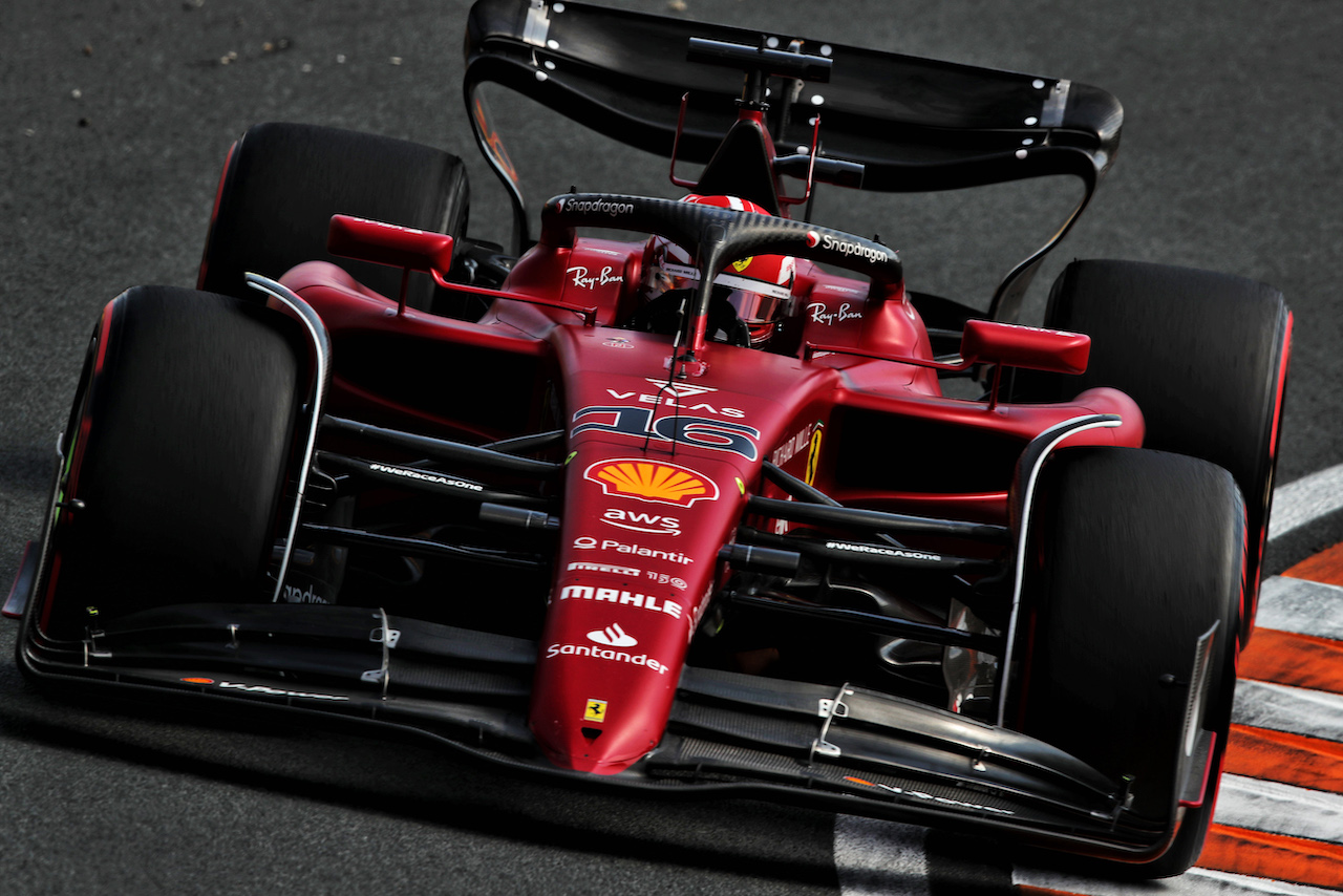 GP OLANDA, Charles Leclerc (MON) Ferrari F1-75.
02.09.2022. Formula 1 World Championship, Rd 14, Dutch Grand Prix, Zandvoort, Netherlands, Practice Day.
 - www.xpbimages.com, EMail: requests@xpbimages.com © Copyright: Coates / XPB Images