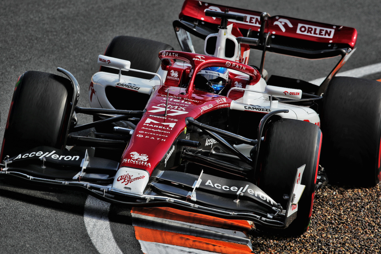 GP OLANDA, Valtteri Bottas (FIN) Alfa Romeo F1 Team C42.
02.09.2022. Formula 1 World Championship, Rd 14, Dutch Grand Prix, Zandvoort, Netherlands, Practice Day.
 - www.xpbimages.com, EMail: requests@xpbimages.com © Copyright: Coates / XPB Images