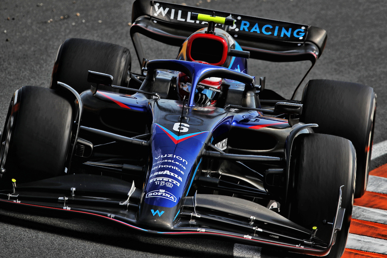 GP OLANDA, Nicholas Latifi (CDN) Williams Racing FW44.
02.09.2022. Formula 1 World Championship, Rd 14, Dutch Grand Prix, Zandvoort, Netherlands, Practice Day.
 - www.xpbimages.com, EMail: requests@xpbimages.com © Copyright: Coates / XPB Images