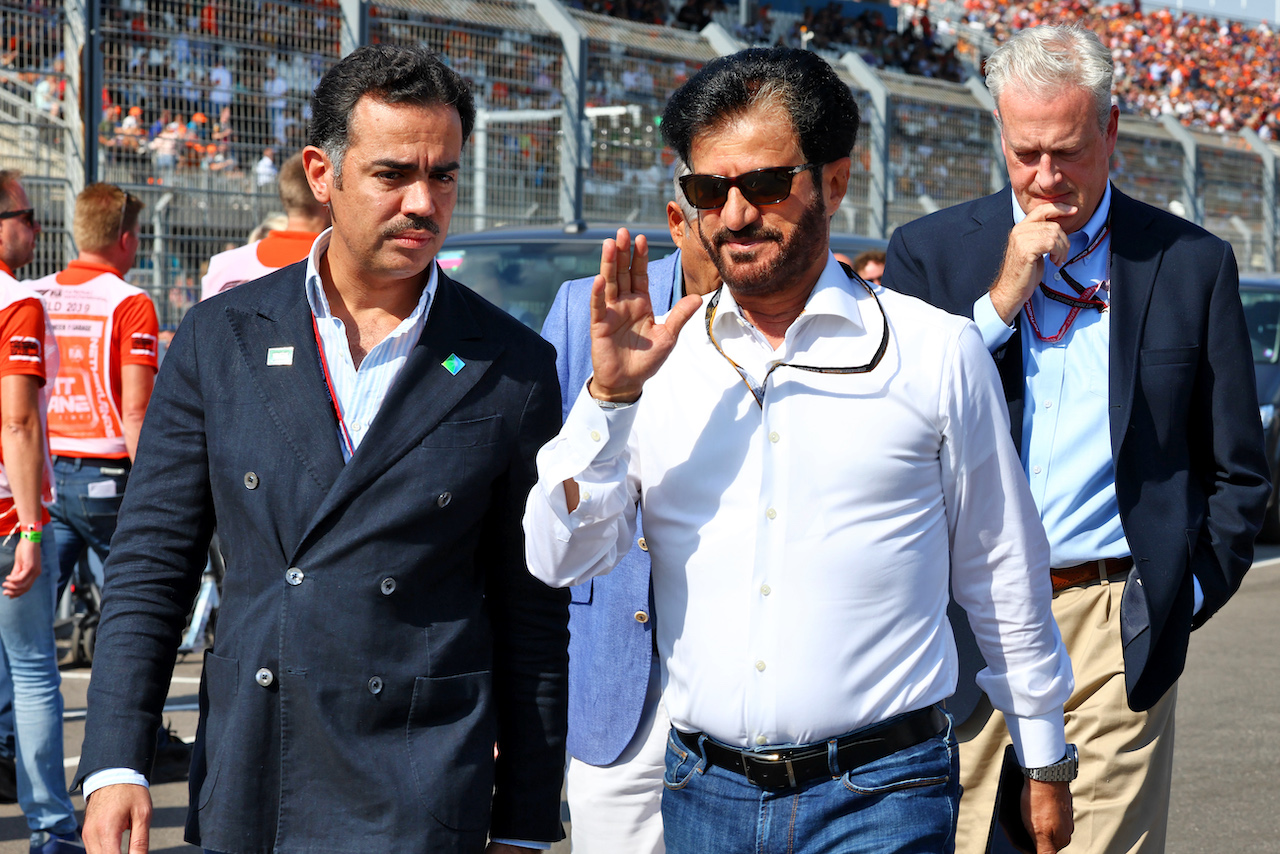 GP OLANDA, Mohammed Bin Sulayem (UAE) FIA President (Right).
02.09.2022. Formula 1 World Championship, Rd 14, Dutch Grand Prix, Zandvoort, Netherlands, Practice Day.
- www.xpbimages.com, EMail: requests@xpbimages.com © Copyright: Batchelor / XPB Images