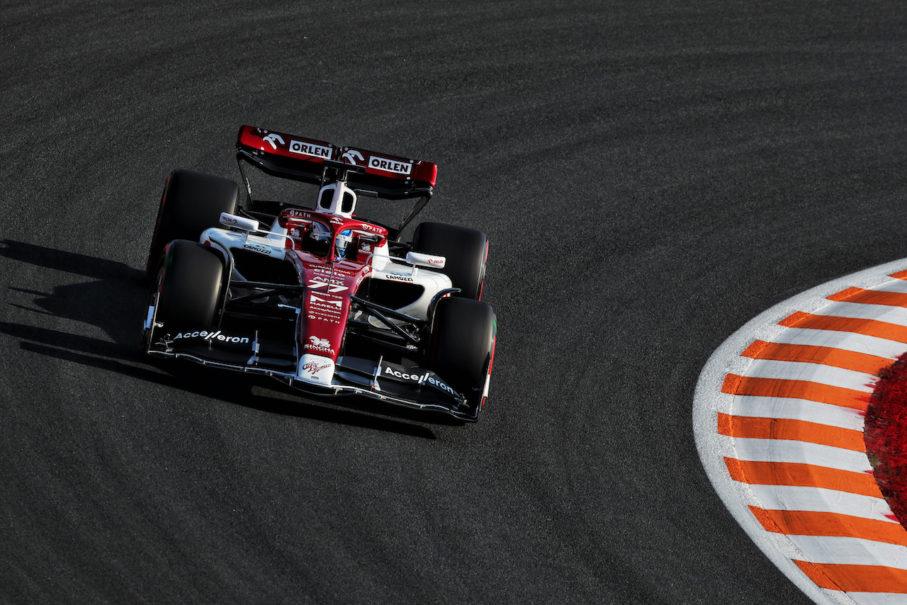 GP OLANDA, Valtteri Bottas (FIN) Alfa Romeo F1 Team C42.
02.09.2022. Formula 1 World Championship, Rd 14, Dutch Grand Prix, Zandvoort, Netherlands, Practice Day.
 - www.xpbimages.com, EMail: requests@xpbimages.com © Copyright: Coates / XPB Images