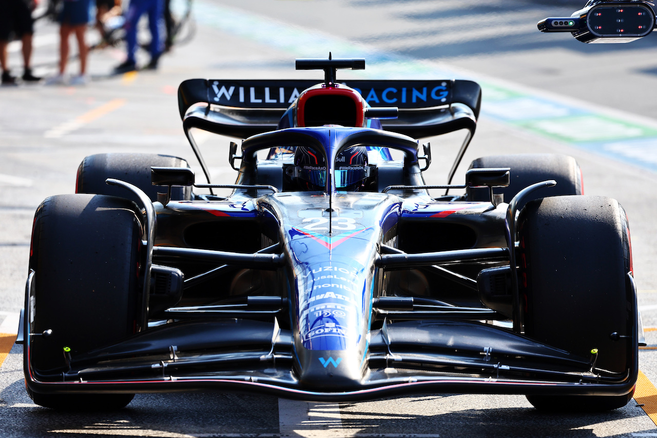 GP OLANDA, Alexander Albon (THA) Williams Racing FW44.
02.09.2022. Formula 1 World Championship, Rd 14, Dutch Grand Prix, Zandvoort, Netherlands, Practice Day.
- www.xpbimages.com, EMail: requests@xpbimages.com © Copyright: Batchelor / XPB Images