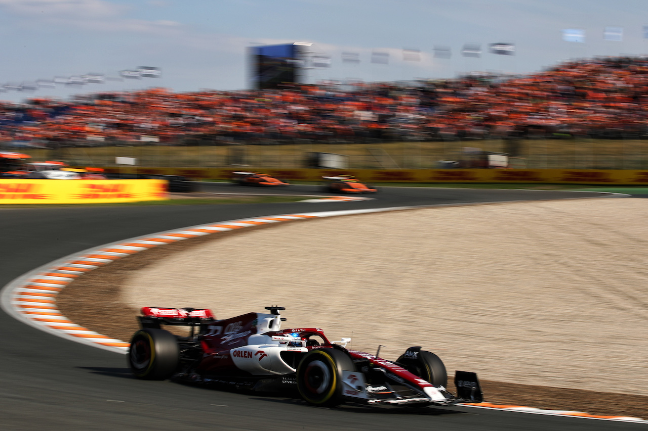 GP OLANDA, Valtteri Bottas (FIN) Alfa Romeo F1 Team C42.
02.09.2022. Formula 1 World Championship, Rd 14, Dutch Grand Prix, Zandvoort, Netherlands, Practice Day.
 - www.xpbimages.com, EMail: requests@xpbimages.com © Copyright: Coates / XPB Images