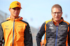GP OLANDA, (L to R): Lando Norris (GBR) McLaren with Andreas Seidl, McLaren Managing Director.
02.09.2022. Formula 1 World Championship, Rd 14, Dutch Grand Prix, Zandvoort, Netherlands, Practice Day.
 - www.xpbimages.com, EMail: requests@xpbimages.com © Copyright: Coates / XPB Images
