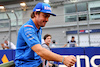GP SINGAPORE, Fernando Alonso (ESP) Alpine F1 Team on the drivers parade.
02.10.2022. Formula 1 World Championship, Rd 17, Singapore Grand Prix, Marina Bay Street Circuit, Singapore, Gara Day.
- www.xpbimages.com, EMail: requests@xpbimages.com © Copyright: Batchelor / XPB Images