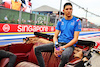 GP SINGAPORE, Esteban Ocon (FRA) Alpine F1 Team on the drivers parade.
02.10.2022. Formula 1 World Championship, Rd 17, Singapore Grand Prix, Marina Bay Street Circuit, Singapore, Gara Day.
- www.xpbimages.com, EMail: requests@xpbimages.com © Copyright: Batchelor / XPB Images