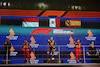 GP SINGAPORE, 1st place Sergio Perez (MEX) Red Bull Racing RB18, 2nd place Charles Leclerc (MON) Ferrari F1-75 e 3rd place Carlos Sainz Jr (ESP) Ferrari F1-75.
02.10.2022. Formula 1 World Championship, Rd 17, Singapore Grand Prix, Marina Bay Street Circuit, Singapore, Gara Day.
- www.xpbimages.com, EMail: requests@xpbimages.com © Copyright: Batchelor / XPB Images